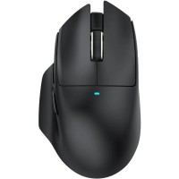 Мишка Attack Shark V6 Ultra-Light, Wireless/Bluetooth, 25000dpi. (PAW3311), 7кн., Black