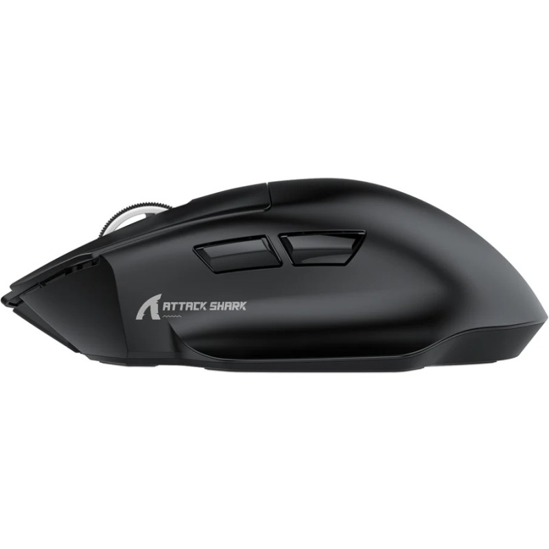 Мишка Attack Shark V6 Ultra-Light, Wireless/Bluetooth, 25000dpi. (PAW3311), 7кн., Black Мишка Attack Shark V6 Ultra-Light, Wireless/Bluetooth, 25000dpi. (PAW3311), 7кн., Black