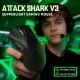 Мишка Attack Shark V3 Ultra-Light, Wireless, PAW3311 сенсор, 25000dpi., 6кн., Black