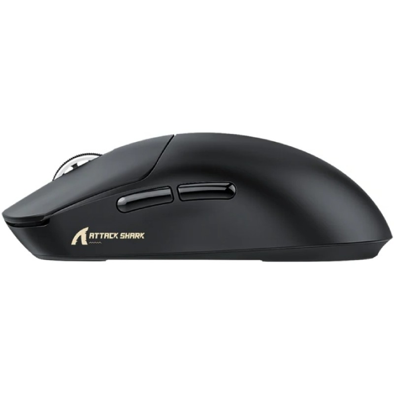 Мишка Attack Shark X8 ULTRA, Wireless/Bluetooth, 42000dpi. (PAW3950MAX), 6кн., Black