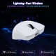 Мишка Attack Shark X11SE, Wireless/Bluetooth, 22000dpi. (PAW3311), 6кн., White