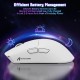 Мишка Attack Shark X11SE, Wireless/Bluetooth, 22000dpi. (PAW3311), 6кн., White