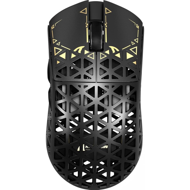 Мишка Attack Shark R5 Ultra, Wireless, PAW3950MAX сенсор, 42000dpi., 6кн., Black