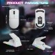 Мишка Attack Shark X1, Wireless/Bluetooth, 40000dpi. (PAW3395PRO), 6кн., White Мишка Attack Shark X1, Wireless/Bluetooth, 40000dpi. (PAW3395PRO), 6кн., White
