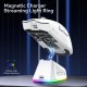 Мишка Attack Shark X11, Wireless/Bluetooth, 22000dpi. (PAW3311), 6кн., White