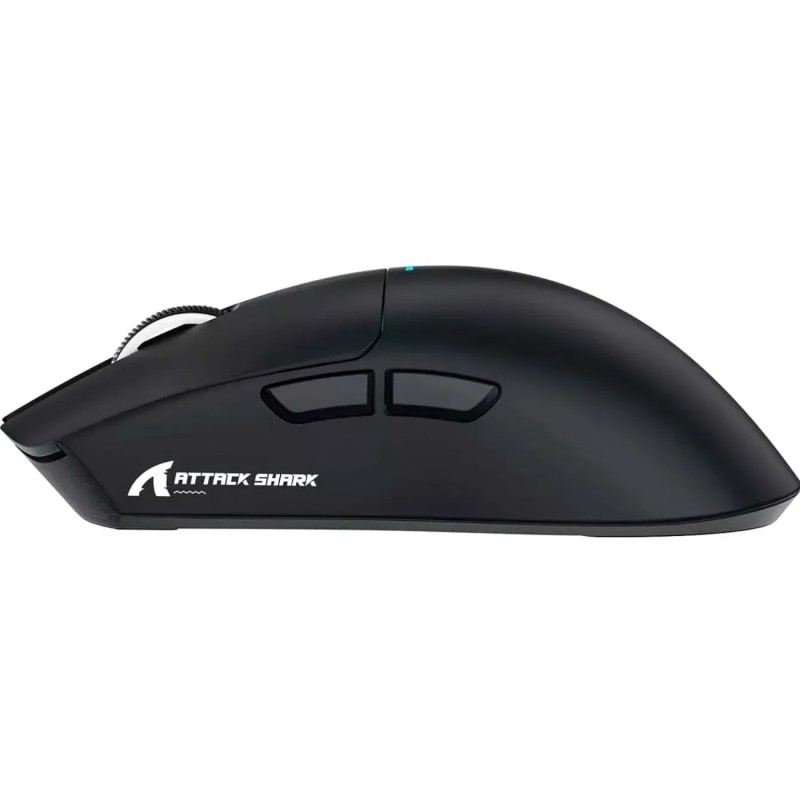 Мишка Attack Shark X11, Wireless/Bluetooth, 22000dpi. (PAW3311), 6кн., Black