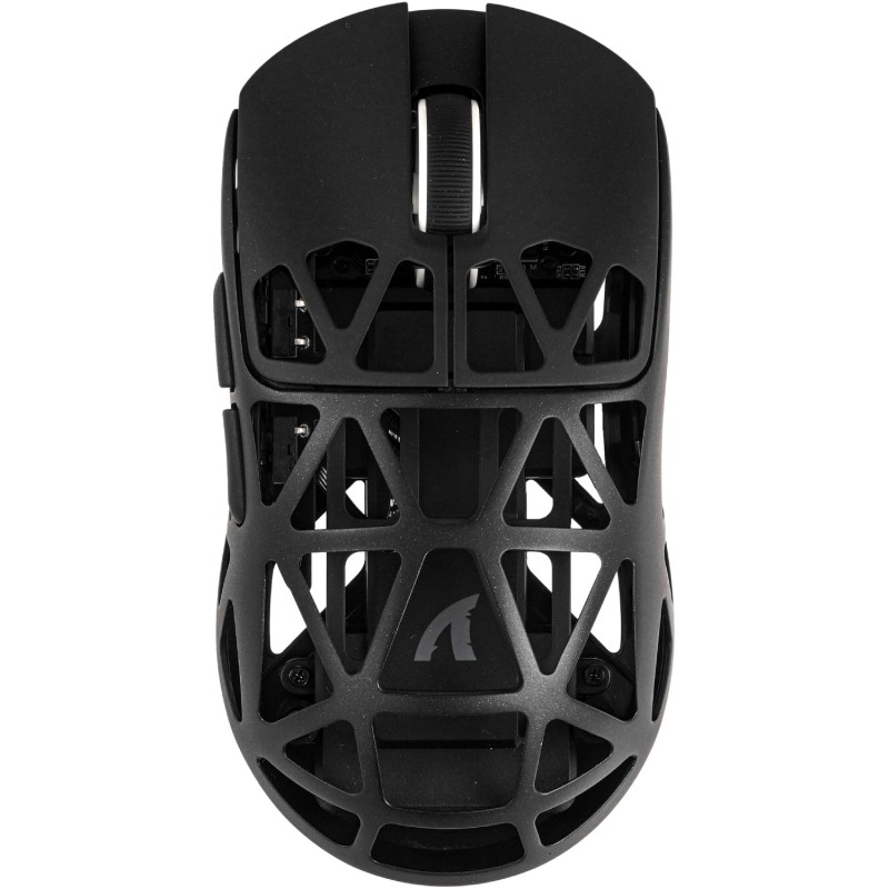 Мишка Attack Shark R2, Wireless/Bluetooth, 42000dpi, (PAW3950), 6кн., Black
