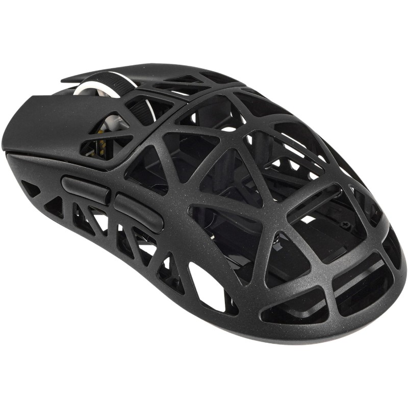 Мишка Attack Shark R2, Wireless/Bluetooth, 42000dpi, (PAW3950), 6кн., Black