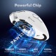 Мишка Attack Shark R1, Wireless/Bluetooth, 18000dpi, (PAW3311), 6кн., White