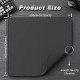 Ігрова поверхня Attack Shark CM02 450x400x4мм Dark gray