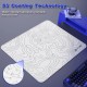 Ігрова поверхня Attack Shark CM02 450x400x4мм Contour white