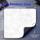 Ігрова поверхня Attack Shark CM02 450x400x4мм Contour white