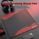 Ігрова поверхня Attack Shark CM02 450x400x4мм Contour line Black Red