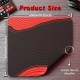Ігрова поверхня Attack Shark CM02 450x400x4мм Contour line Black Red