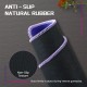 Ігрова поверхня Attack Shark CM03 eSport 450x400x4мм Violet-Blue gradient