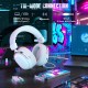Ігрова гарнітура Attack Shark L30PRO Wireless, 2.4GHz/Bluetooth/3.5mm AUX/AUX-to-Type-C, White