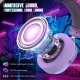 Ігрова гарнітура Attack Shark L30PRO Wireless, 2.4GHz/Bluetooth/3.5mm AUX/AUX-to-Type-C, White