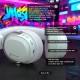 Ігрова гарнітура Attack Shark L30PRO Wireless, 2.4GHz/Bluetooth/3.5mm AUX/AUX-to-Type-C, White