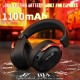 Ігрова гарнітура Attack Shark L30PRO Wireless,2.4GHz/Bluetooth/3.5mm AUX/AUX-to-Type-C,Black and Red Ігрова гарнітура Attack Shark L30PRO Wireless,2.4GHz/Bluetooth/3.5mm AUX/AUX-to-Type-C,Black and Red