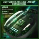 Ігрова гарнітура Attack Shark L80PRO Wireless, 2.4GHz/Bluetooth/3.5mm White
