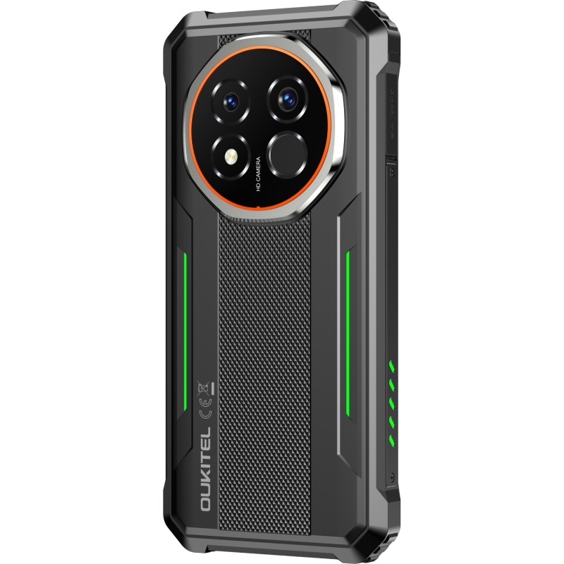 Смартфон Oukitel G6 6.52"HD /8GB/256GB/ T615 /10600mAh /64+8Мп/ IP69K /NFC Green