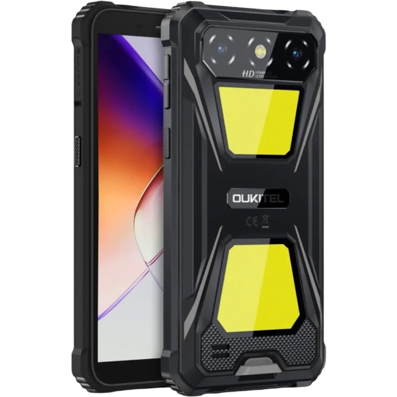 Смартфон Oukitel G5 6" HD+ /4GB/128GB T310 /6300mAh /Ліхтар/13+5Мп/ IP69K/Black