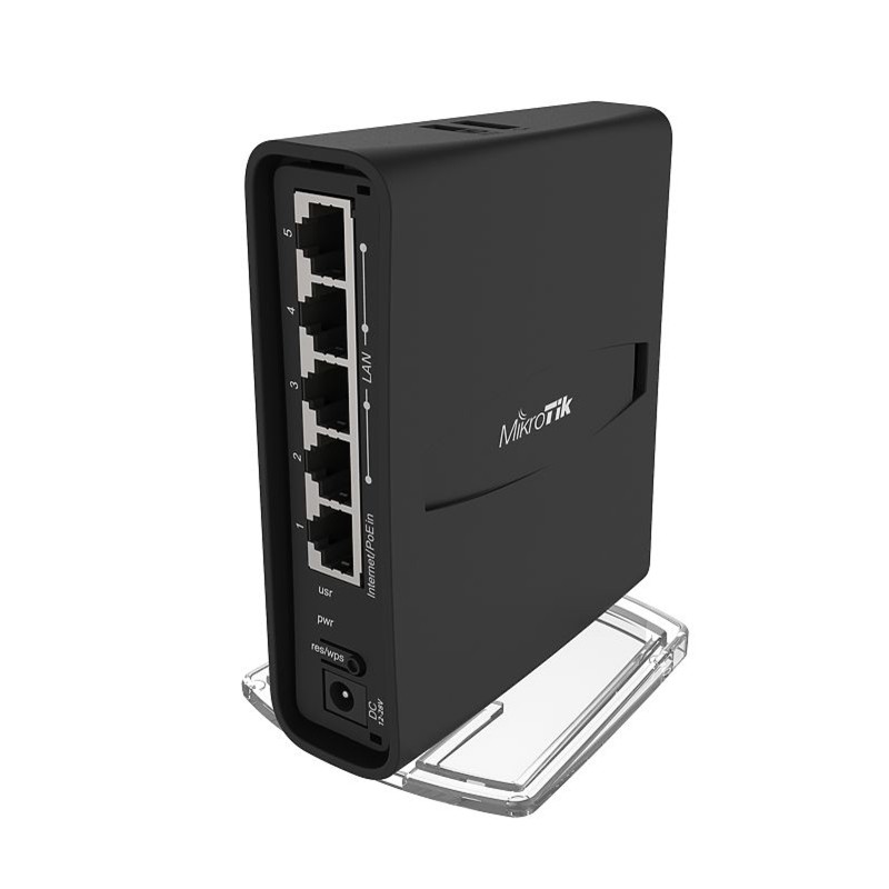 Маршрутизатор Mikrotik RBD52G-5HacD2HnD-TC hAP ac²with 716MHz CPU, 128MB RAM, 5 x Gbit LAN, built-in