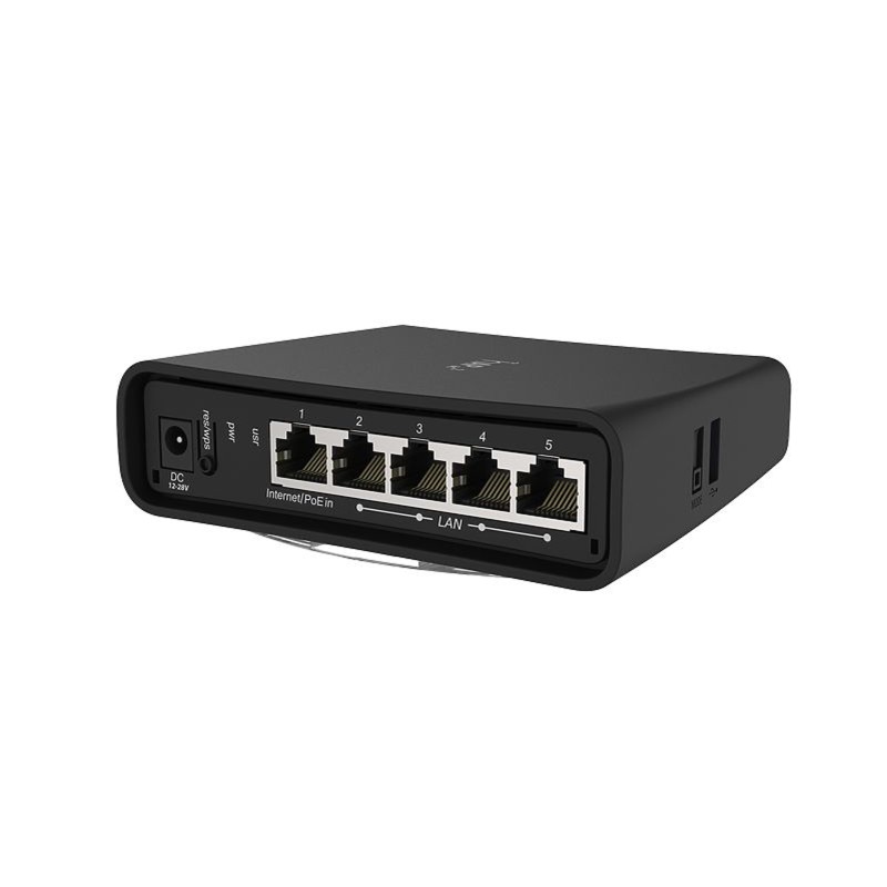 Маршрутизатор Mikrotik RBD52G-5HacD2HnD-TC hAP ac²with 716MHz CPU, 128MB RAM, 5 x Gbit LAN, built-in