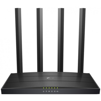 Маршрутизатор TP-LINK ARCHER C6U AC1200, 4xGE LAN, 1xGE WAN, 1xUSB, MESH