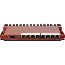 Маршрутизатор Mikrotik L009UiGS-RM, 800MHz CPU, 512MB RAM, 128MB NAND, 8x1G Ethernet ports,1xSFP (2.
