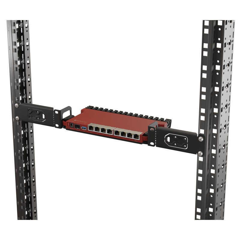 Маршрутизатор Mikrotik L009UiGS-RM, 800MHz CPU, 512MB RAM, 128MB NAND, 8x1G Ethernet ports,1xSFP (2.