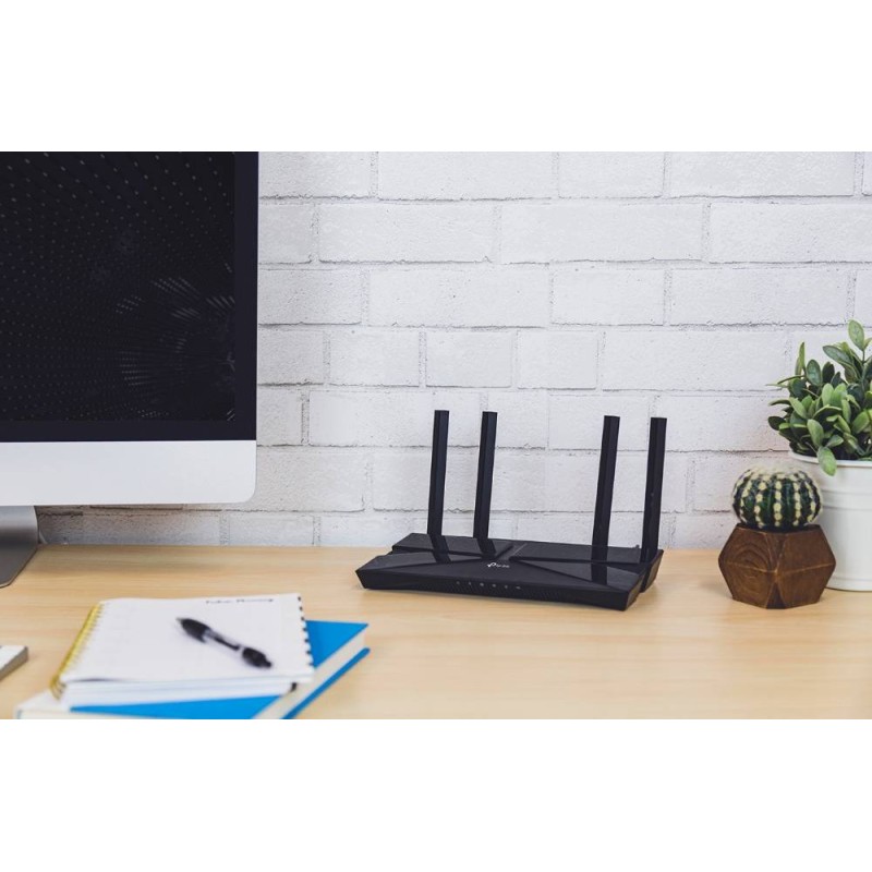 Маршрутизатор TP-Link Archer AX1500, Wi-Fi 6 300 Mbps at 2.4 GHz + 1201 Mbps at 5 GHz