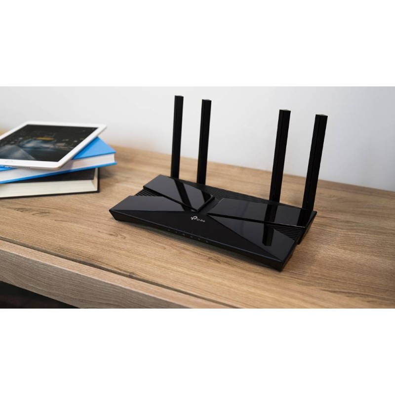 Маршрутизатор TP-Link Archer AX1500, Wi-Fi 6 300 Mbps at 2.4 GHz + 1201 Mbps at 5 GHz