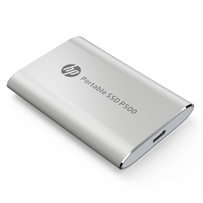 SSD external, USB 3.1 Gen2 Type-C 1Tb, HP P500, TLC, Silver, срібний, Retail