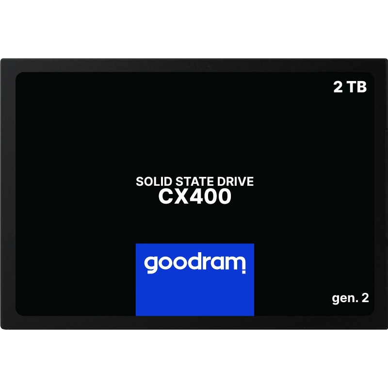 SSD 2Tb GoodRAM CX400 SATA III 2.5" 3D NAND, Retail