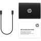 SSD external, USB 3.1 Gen2 Type-C 2Tb, HP P900, TLC, Black, чорний, Retail