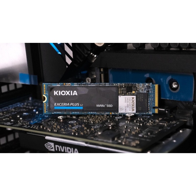 SSD 2Tb Kioxia Exceria Plus G2 M.2 2280 NVMe PCIe Gen3x4, Retail