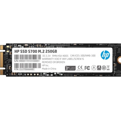 SSD 250Gb HP S700 M.2 2280 SATA III 3D NAND, Retail