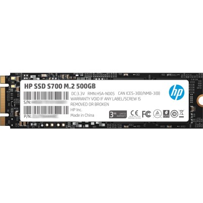 SSD 500Gb HP S700 M.2 2280 SATA III 3D NAND, Retail