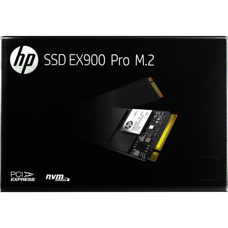 SSD 512Gb HP EX900 Pro M.2 2280 PCI Ex Gen3 x4 NVMe 1.3 3D NAND, Retail