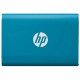 SSD external, USB 3.2 Gen1 Type-C  1Tb, HP P500, TLC, Blue, синій, Retail