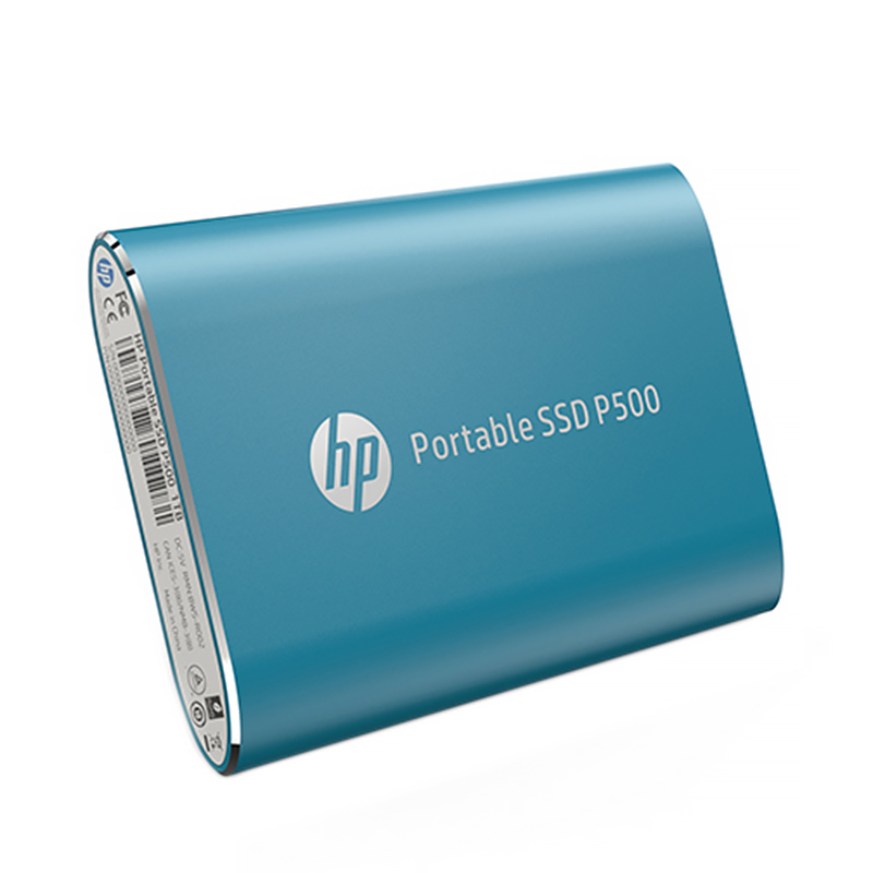 SSD external, USB 3.2 Gen1 Type-C 1Tb, HP P500, TLC, Blue, синій, Retail