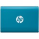 SSD external, USB 3.2 Gen1 Type-C 500Gb, HP P500, TLC, Blue, синій, Retail