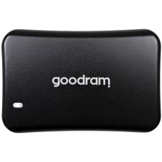 SSD external, USB 3.2 Gen2 Type-C  2Tb, GoodRAM HX200, 2x Type-C, Black, чорний, Retail