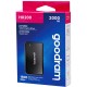 SSD external, USB 3.2 Gen2 Type-C 2Tb, GoodRAM HX200, 2x Type-C, Black, чорний, Retail