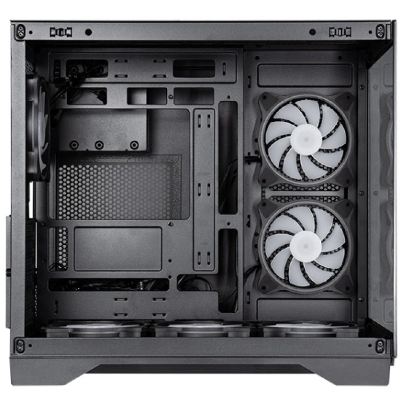 Корпус Chieftec VISIO GM-30B-TG-OP ATX, без БЖ, Black