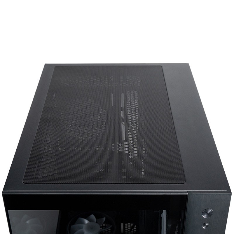 Корпус Chieftec VISIO GM-30B-TG-OP ATX, без БЖ, Black