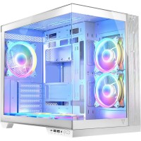 Корпус Modecom VOLCANO PANORAMA APEX ARGB 5F MIDI WHITE без БЖ ATX