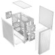 Корпус LogicConcept DART PRO MINI WHITE MESH fans 3x120mm без БЖ mATX