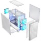 Корпус LogicConcept DART PRO ARGB MINI WHITE MESH fans 3x120mm без БЖ mATX